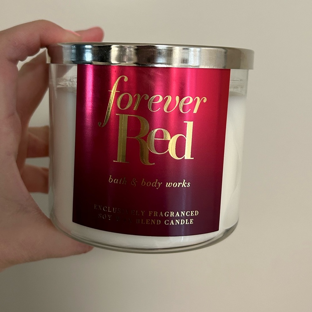 Forever Red 3 wick